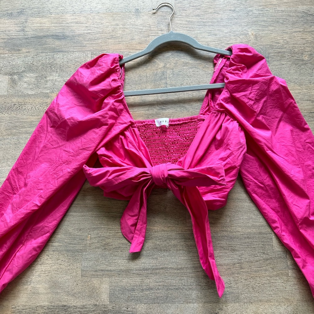 Hot pink Top